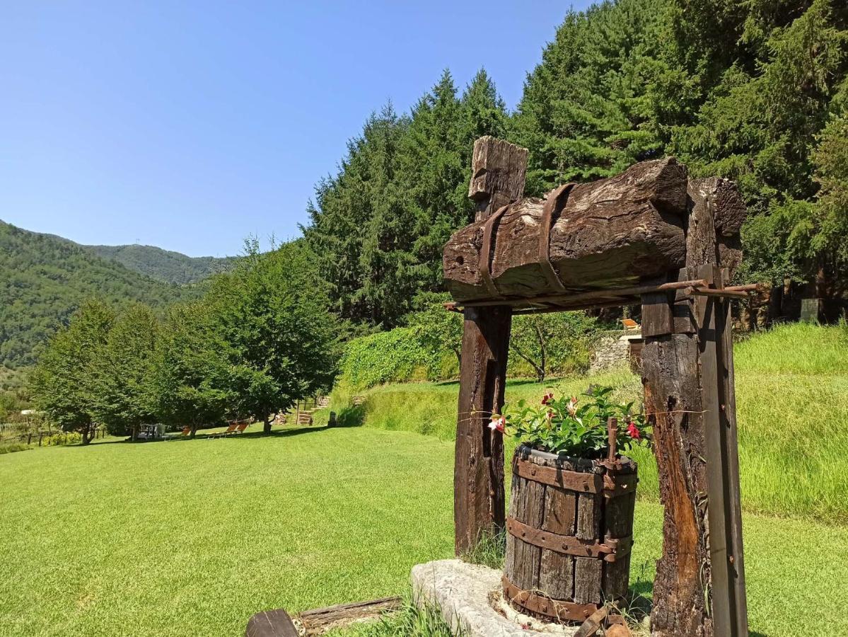 Il Bosco Di Campo Marzano Garden Apartments Borzonasca ภายนอก รูปภาพ