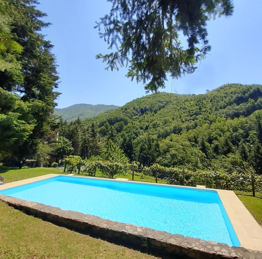 Il Bosco Di Campo Marzano Garden Apartments Borzonasca ภายนอก รูปภาพ